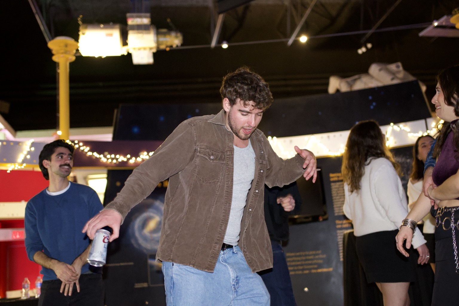 Guest dancing at an event